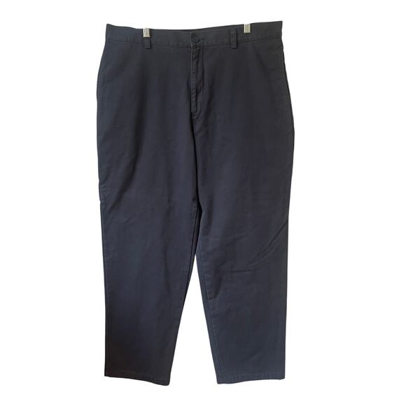 L.L.Bean Men's Lined Blue Pants Sz 36 x 32 - Picture 1 of 5